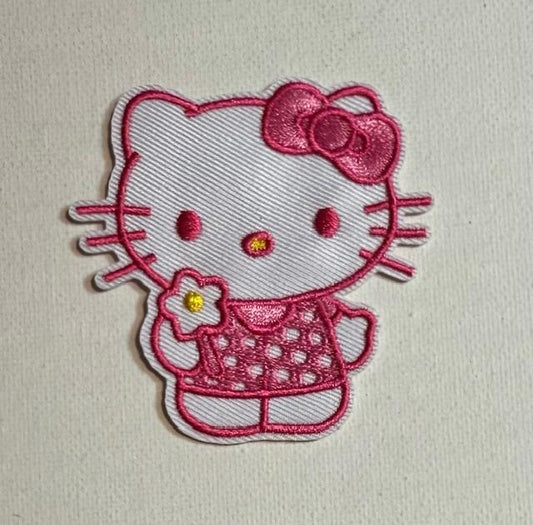 HK-outlined in pink patch