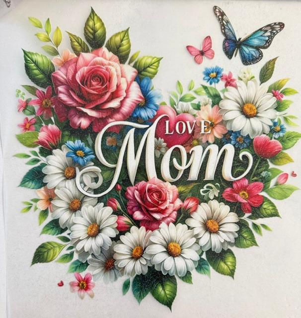 Love Mom - shimmer