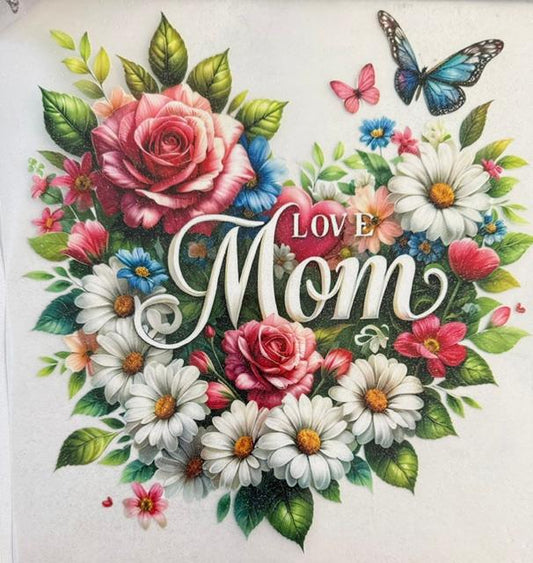 Love Mom - shimmer