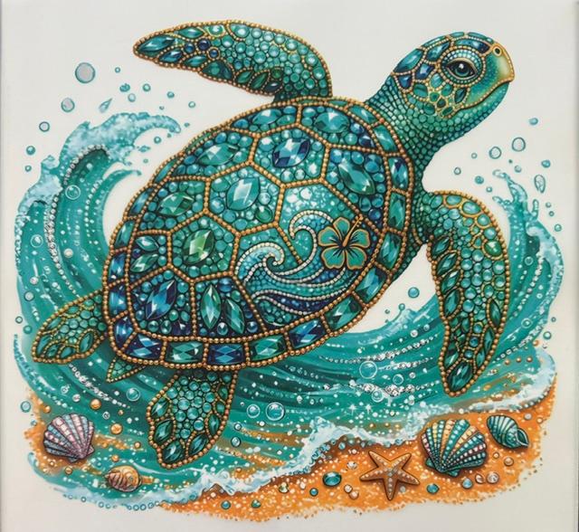 Sea Tuttle - teal