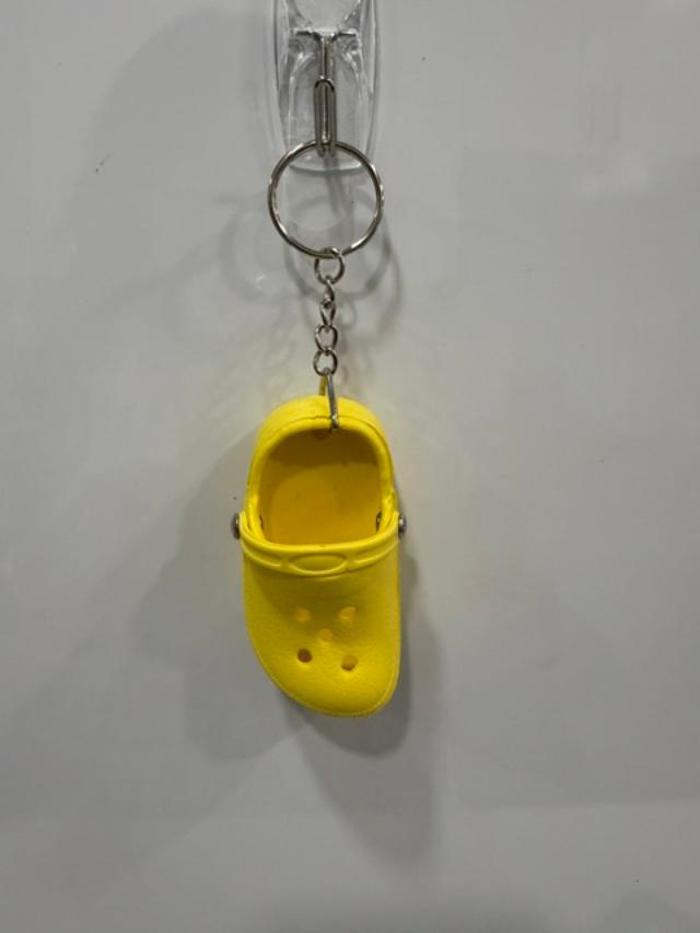 Yellow Croc keychain