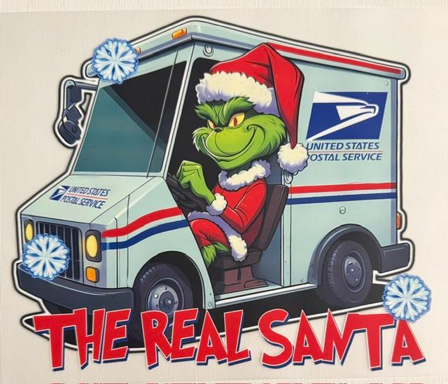 Grinch mail man - The real Santa