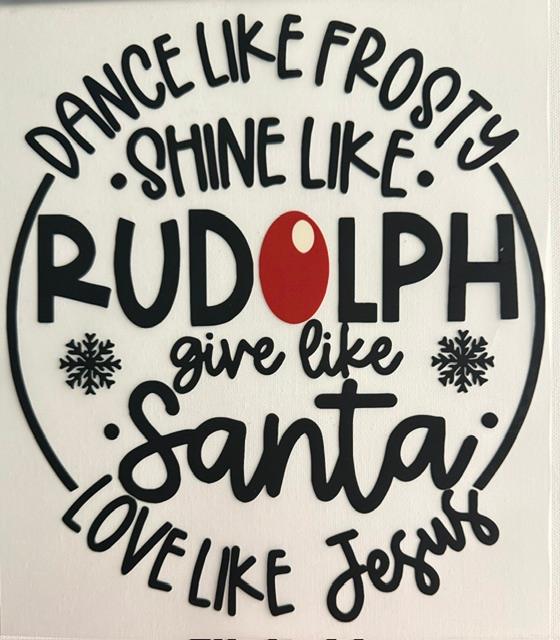 Dance like Frosty,Shine like RUDOLPH