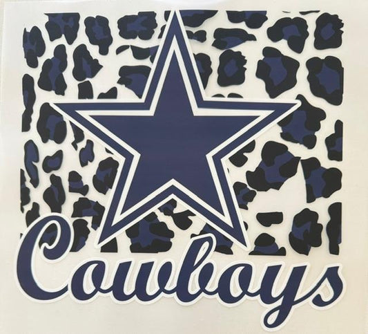 Dallas Cowboys - cow print