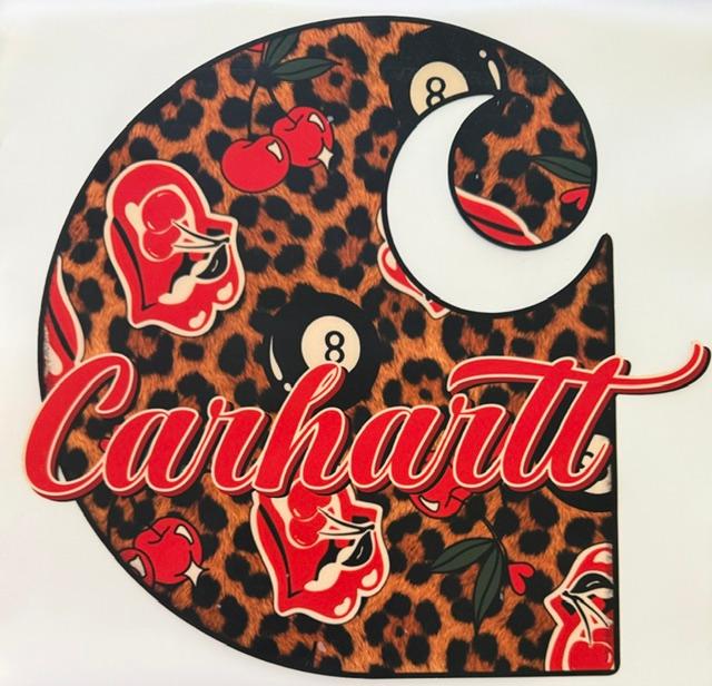 Carhart - cheetah, lips, cherries
