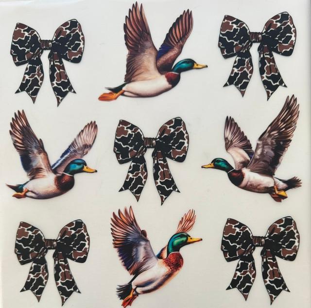 Bows & Ducks collage