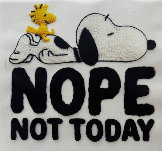 Snoopy - Nope, not today