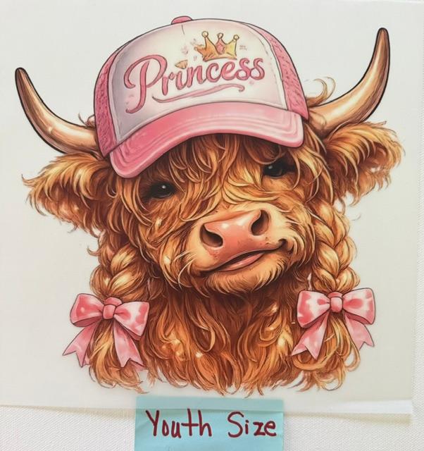 Cow - pincess hat