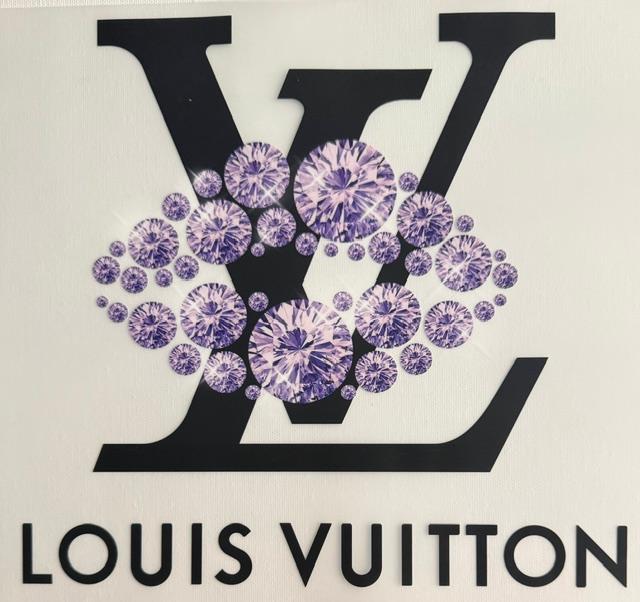 LV - purple flowers