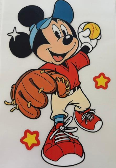 Mickey Mouse - baseball