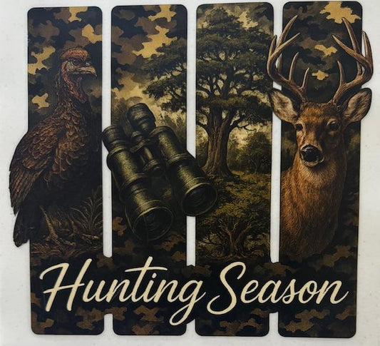 Hunting Season - turkey, binnoculars, deer