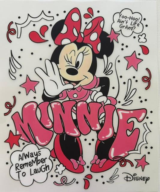 Minnie Mouse - always remember to laugh