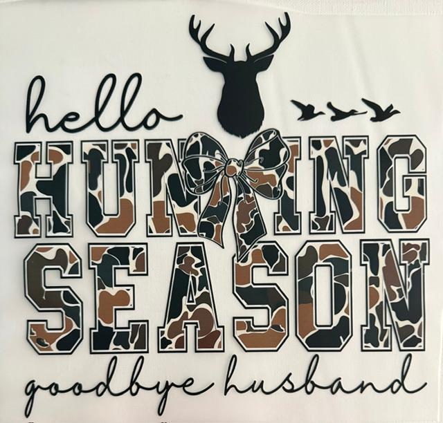 Hello Hunting Season, goodbye Husband
