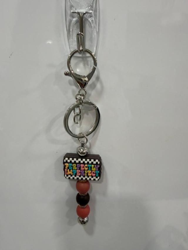 Perfectly Imperfect Keychain
