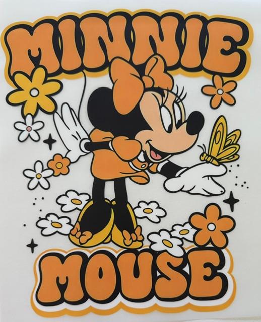 Minnie Mouse-butterfly on hand