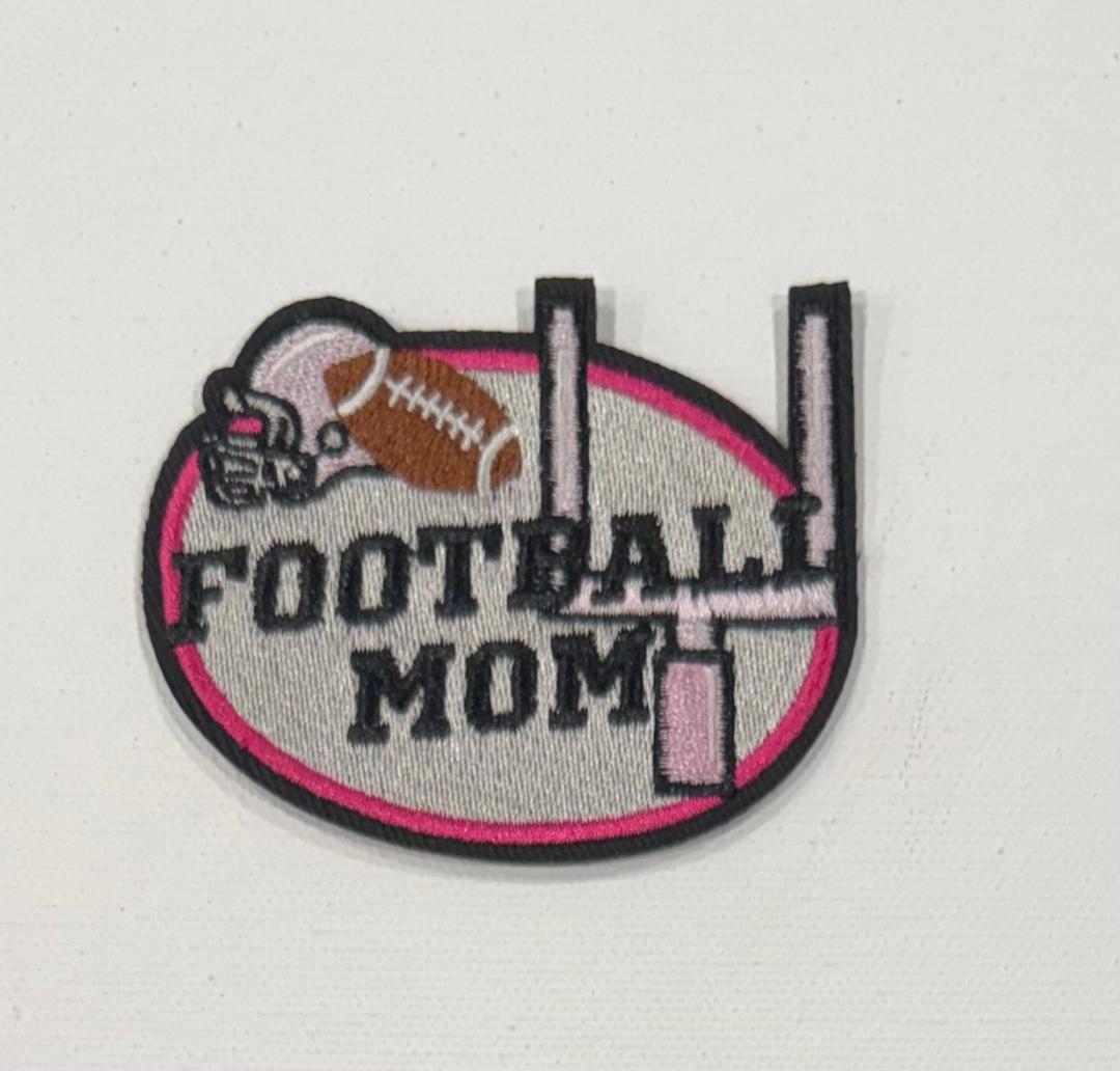 Football Mom hat patch