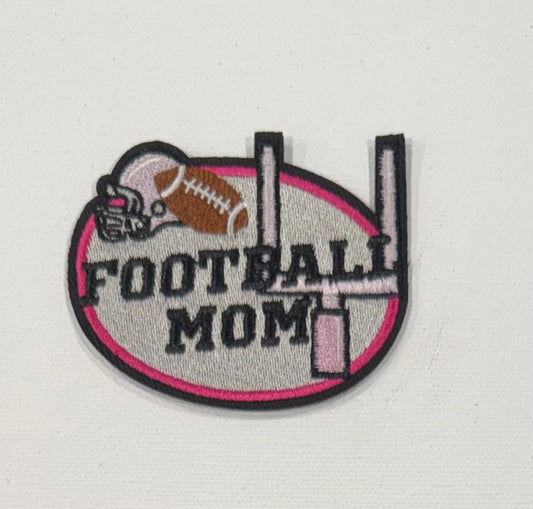 Football Mom hat patch