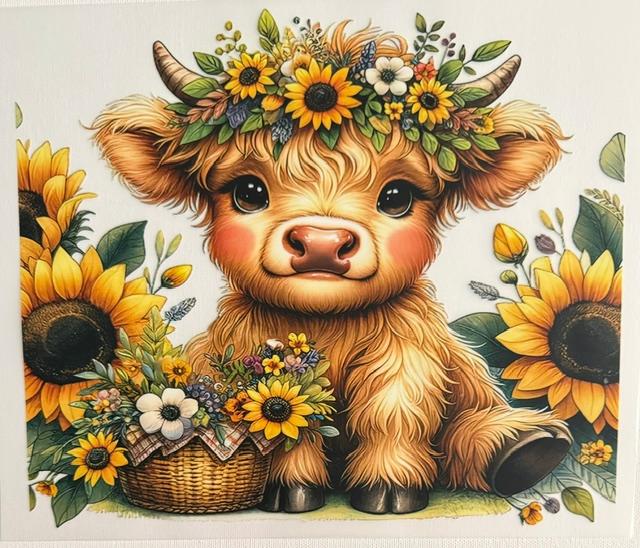Cow - Sunflowers