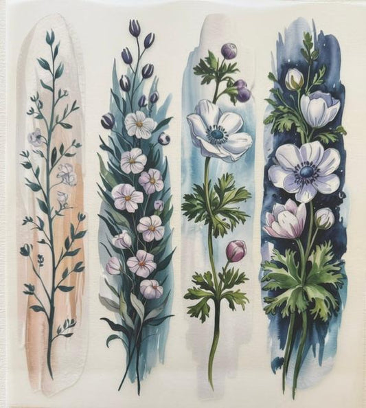 Flower feathers