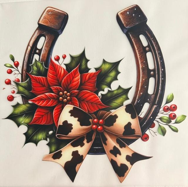 Christmas Horseshoe