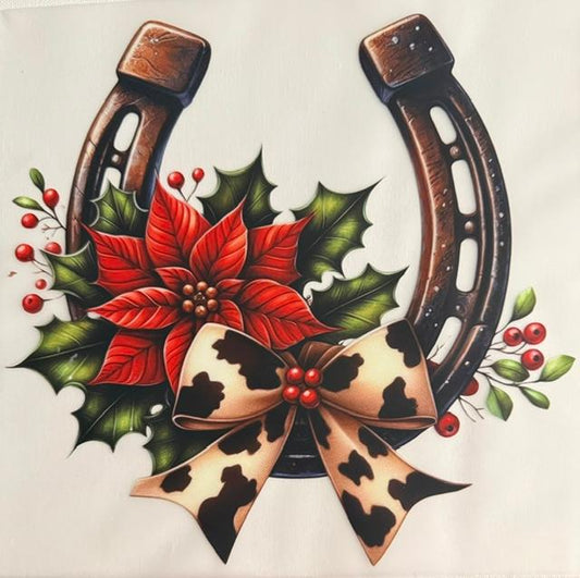 Christmas Horseshoe