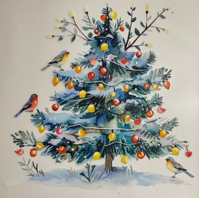 Christmas tree - birds