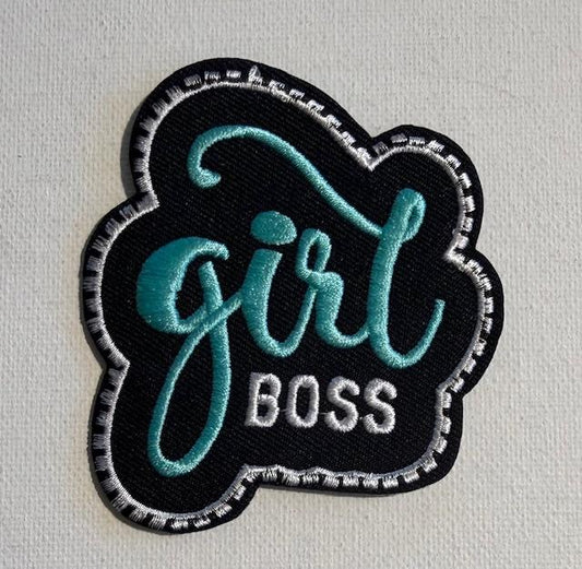 Girl Boss-hat patch