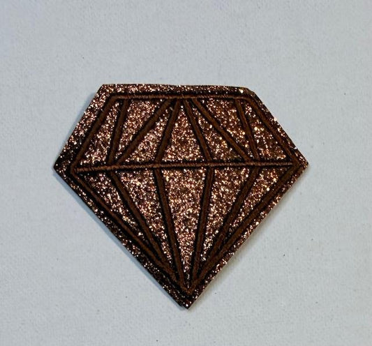 Bronze diamond hat patch