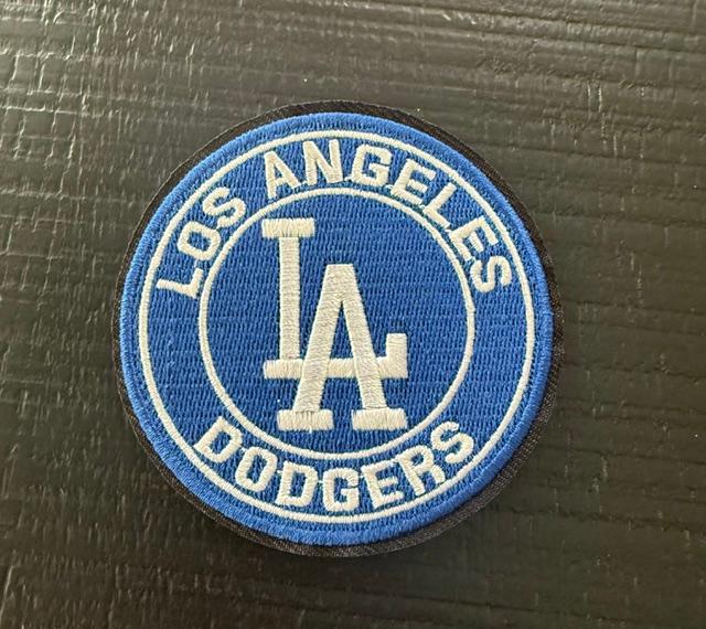 LA Dodgers hat patch