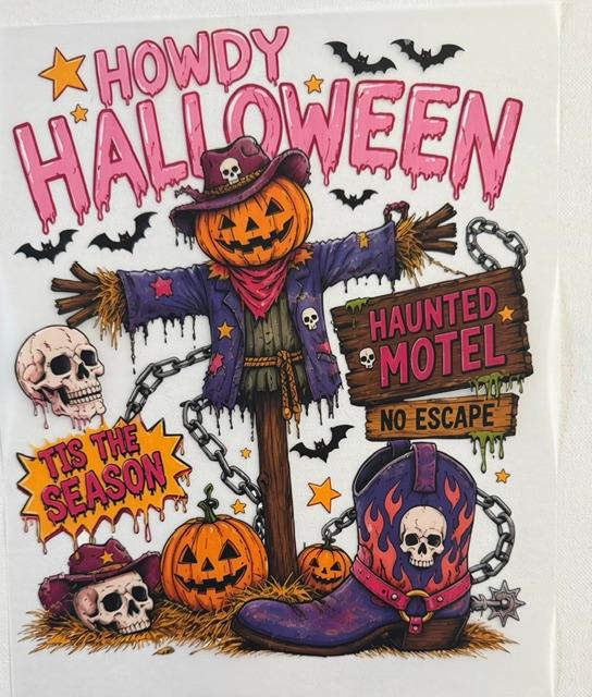 Howdy Halloween - scarecrow