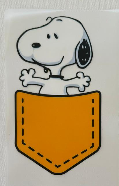 Snoopy in pocket