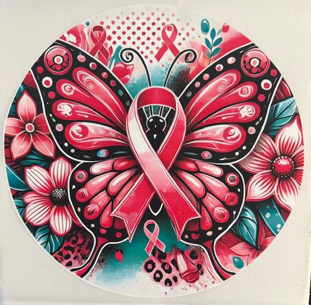 Breast Cancer Awareness - butterfly