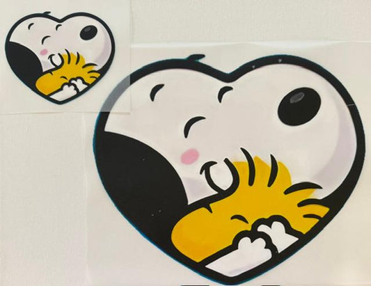 Snoopy-heart shaped 2pc set