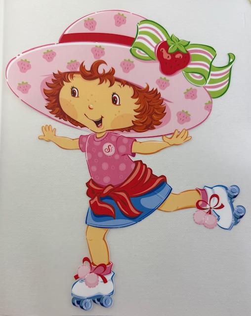 Strawberry Shortcake skating