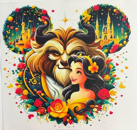 Beauty & The Beast in Mickey Ears