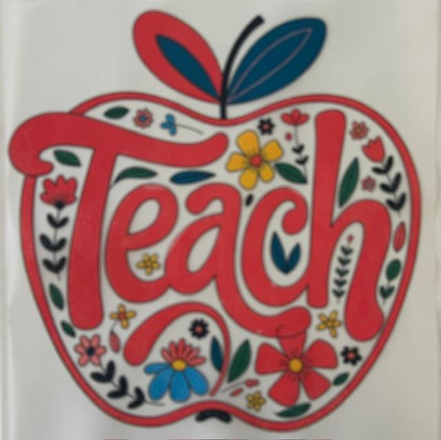 Teacher - Teach apple