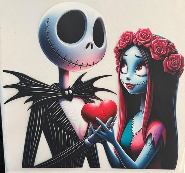Jack & Sally - red heart