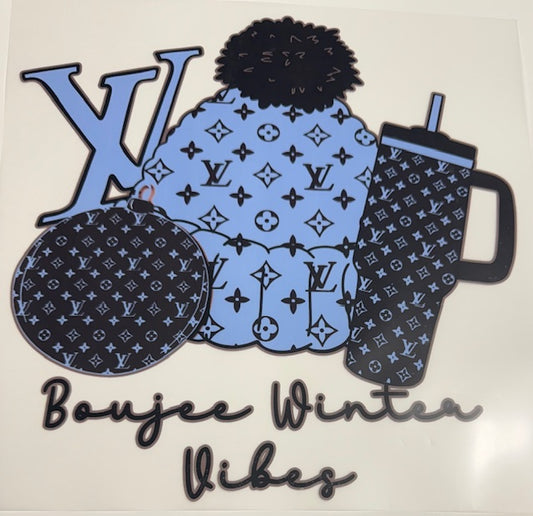 LV-Boujee winter vibes (blue)