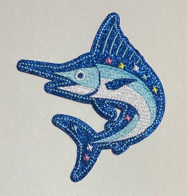 blue fish patch