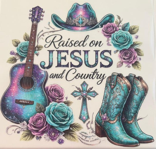 Raised on Jesus and Country music