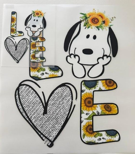 Snoopy - Love, 2pc set