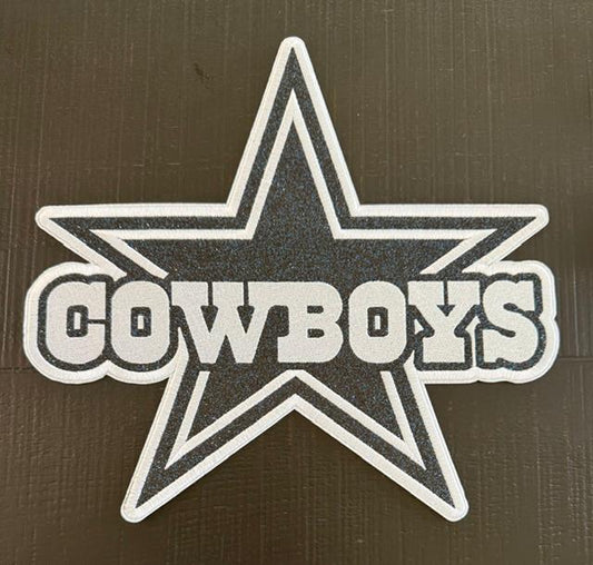 Dallas Cowboys - shimmer Lg Patch