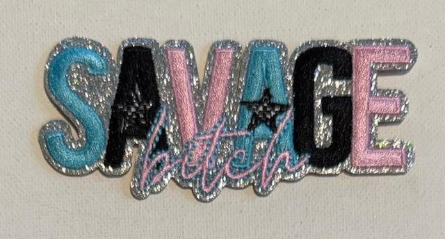 Savage B*tch hat patch