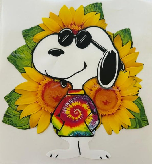 Snoopy - tye dye