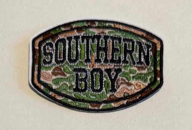 Southern Boy Camo hat patch