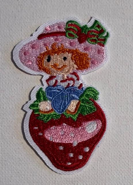 Strawberry Shortcake on strawberry-hat patch