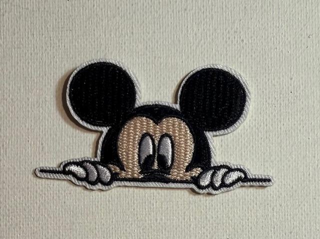 Mickey peeking patch