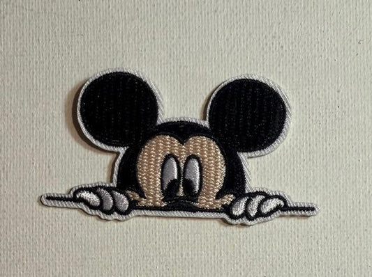 Mickey peeking patch