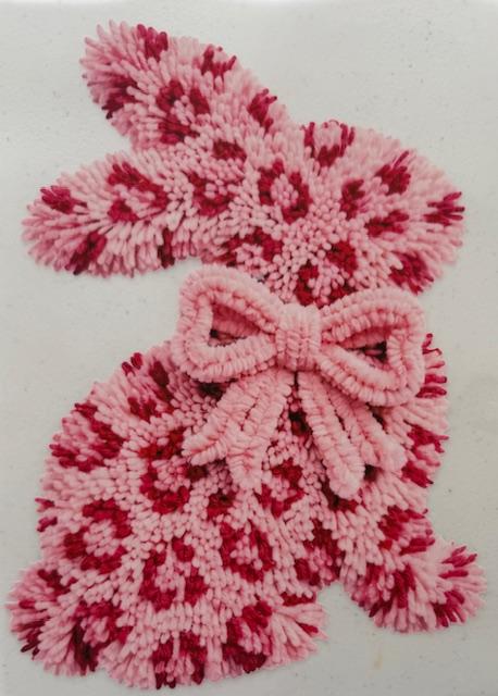 Pink Leopard Bunny