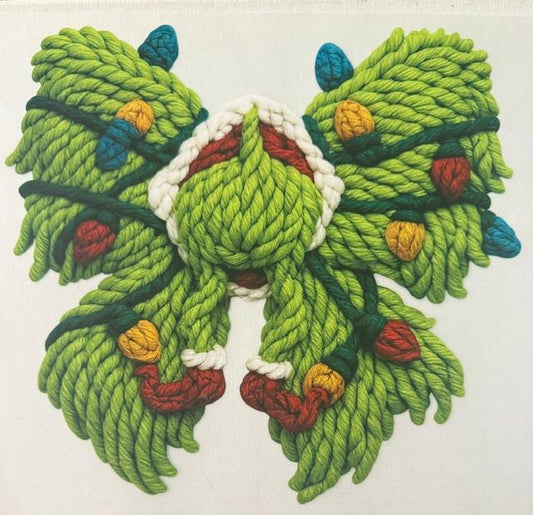 Grinch - Christmas (back) Yarn